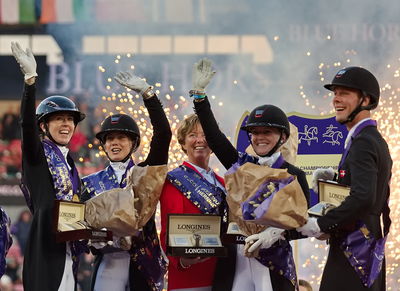 dressageg
grand prix de drassage team championship
Keywords: pt;lap of honour