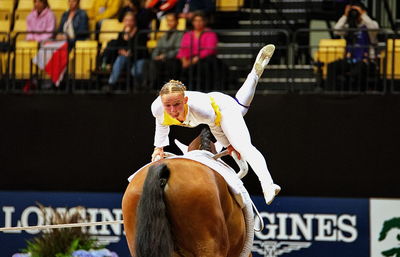 voltering
FEI WORLD FEMALE INDIVIDUAL VAULTING CHAMPIONSHIP
Keywords: pt;iben dines pedersen;tophoejs geleto lieto