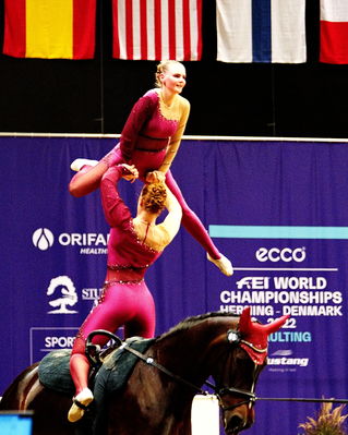 voltering
FEI WORLD PAS-DE-DEUX VAULTING CHAMPIONSHIP
Keywords: pt;maria thinggaard soerensen;freja linde;qiun of oesterholm