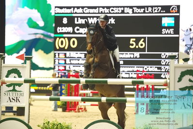 Stutteri Ask Grand Prix CSI3 Big Tour LR (273.4.3b-GP) 1.50m - In Memory of Bo Bak Andersen
International | Hest
Keywords: linn widmark;capitola